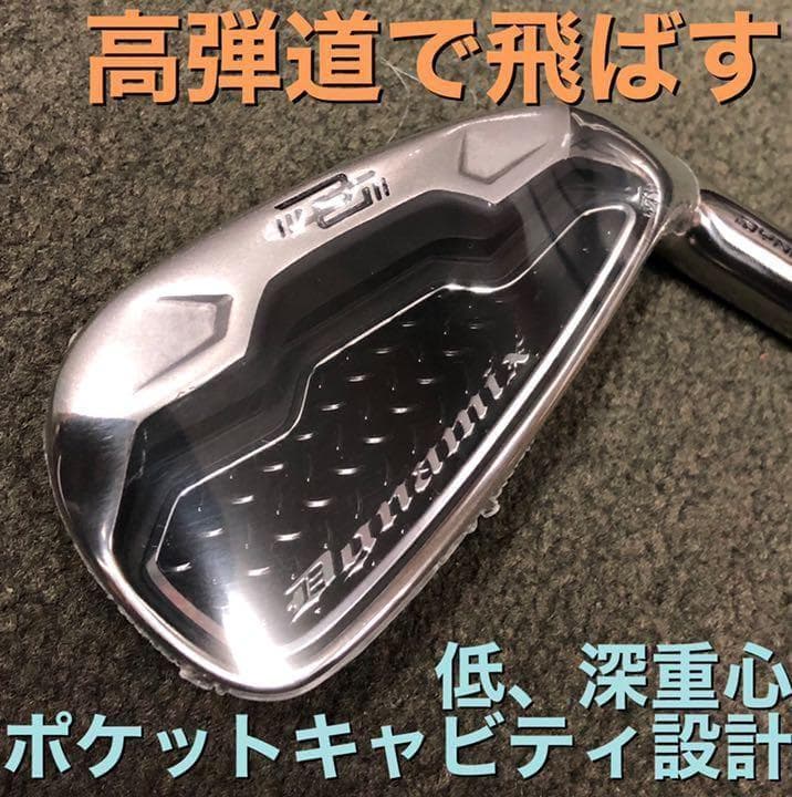 【ヘッド6個】強反発で飛ばす★ ダイナミクスアイアン カスタム用ヘッド単品