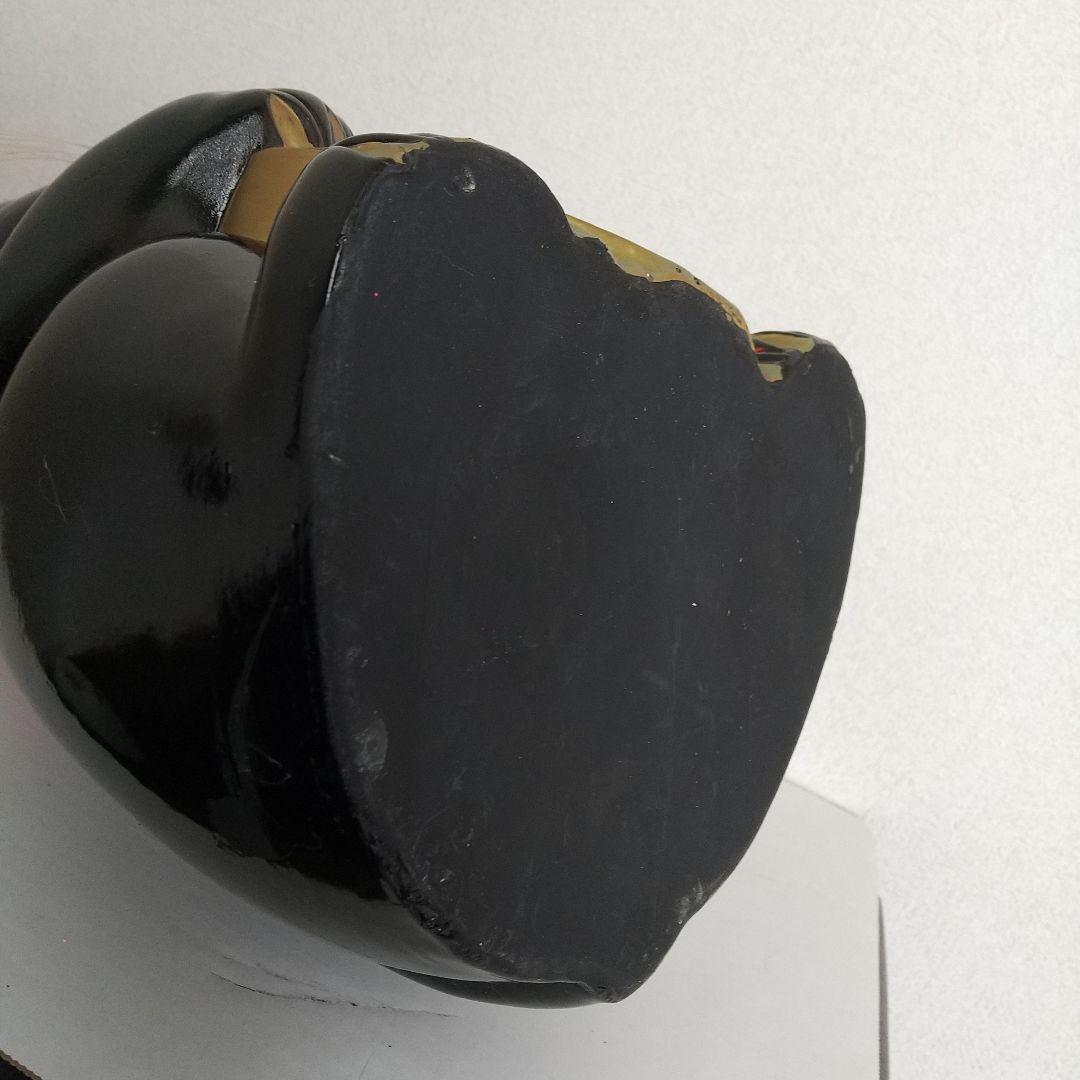 常滑焼　開運　招き猫　置物　貯金箱　見映えする大きな33cm