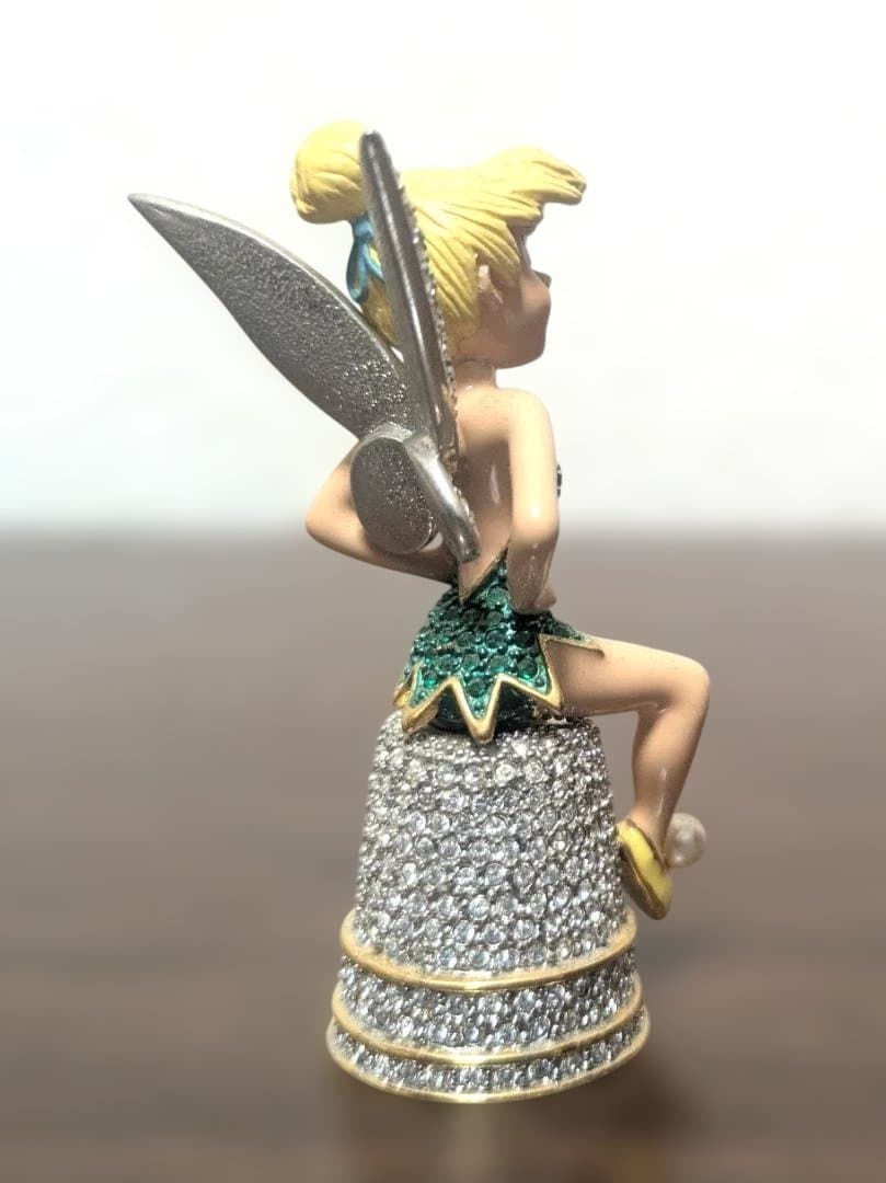 送込レア！アリバスブラザーズ限定品ティンカーベル人形スワロフスキー指ぬき