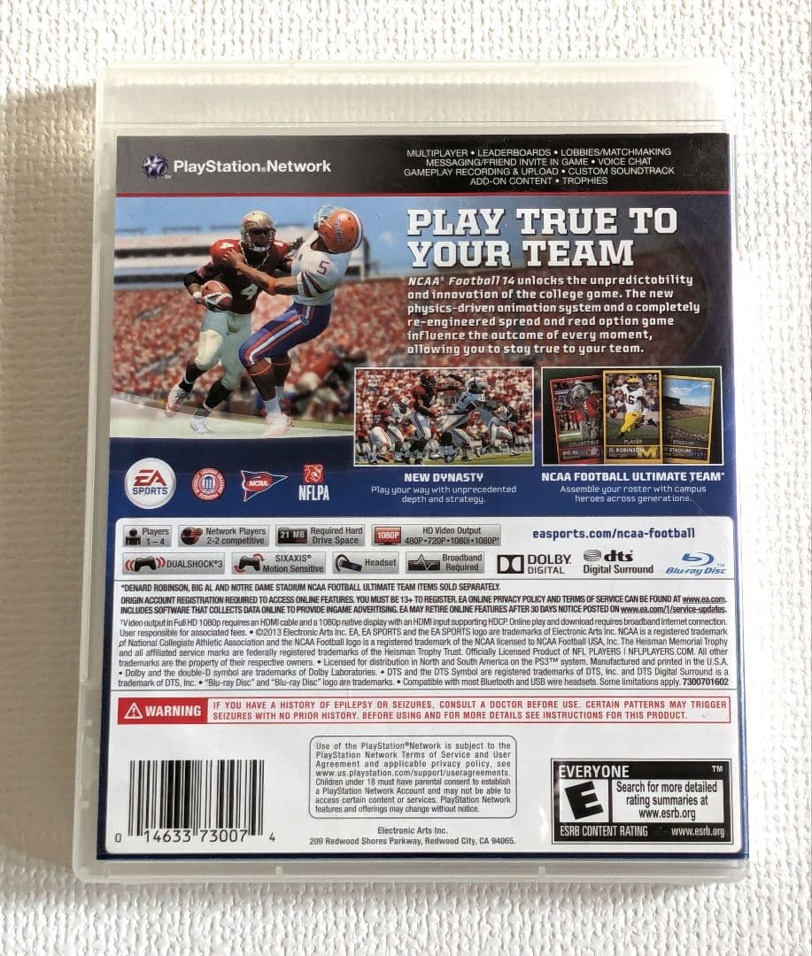 【国内入手困難】PS3 NCAA14