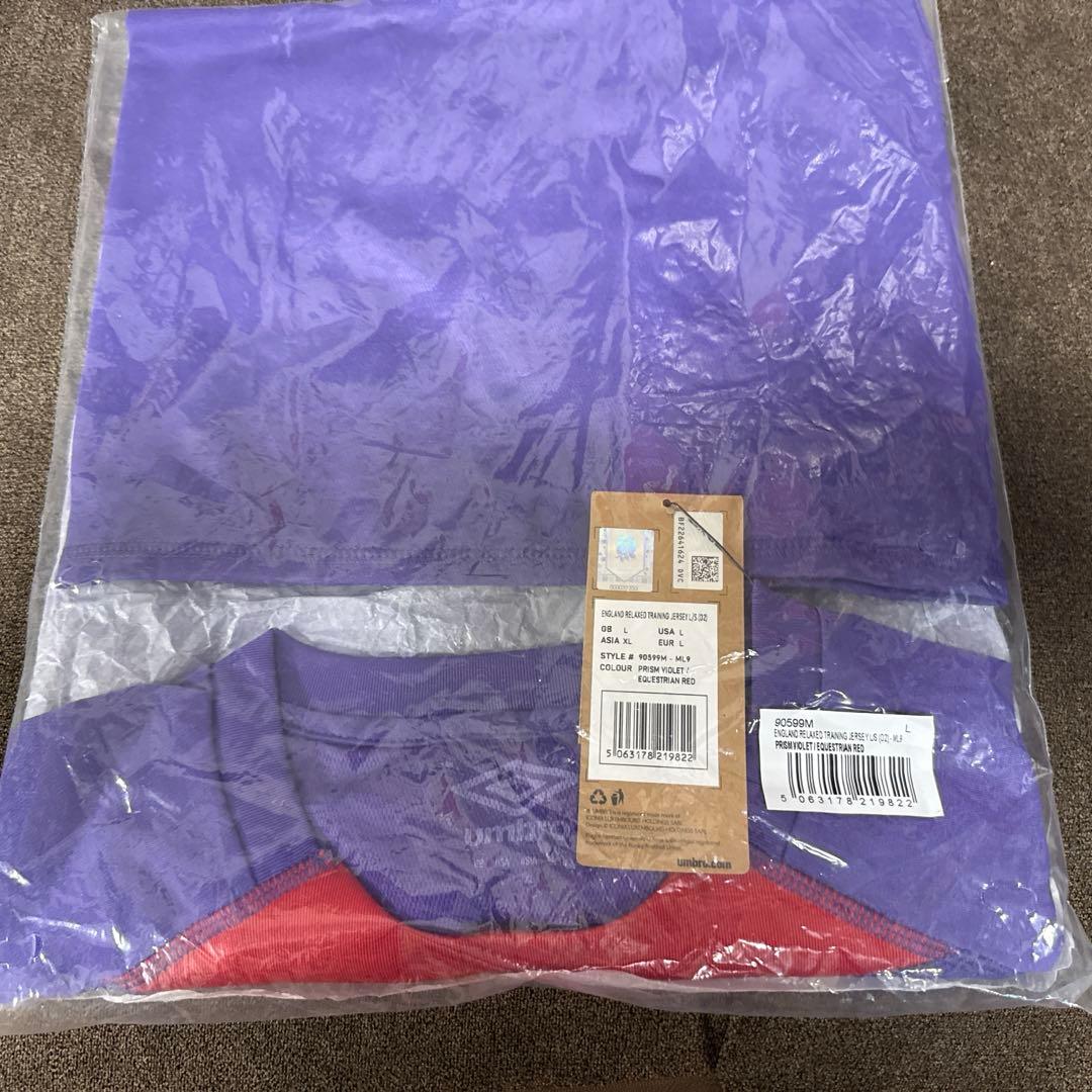 イングランド代表 ラグビー　パープル ウォームアップウェア