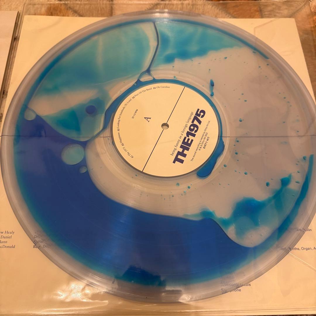 The 1975 BFIAFL Liquid vinyl 限定LP アナログ盤