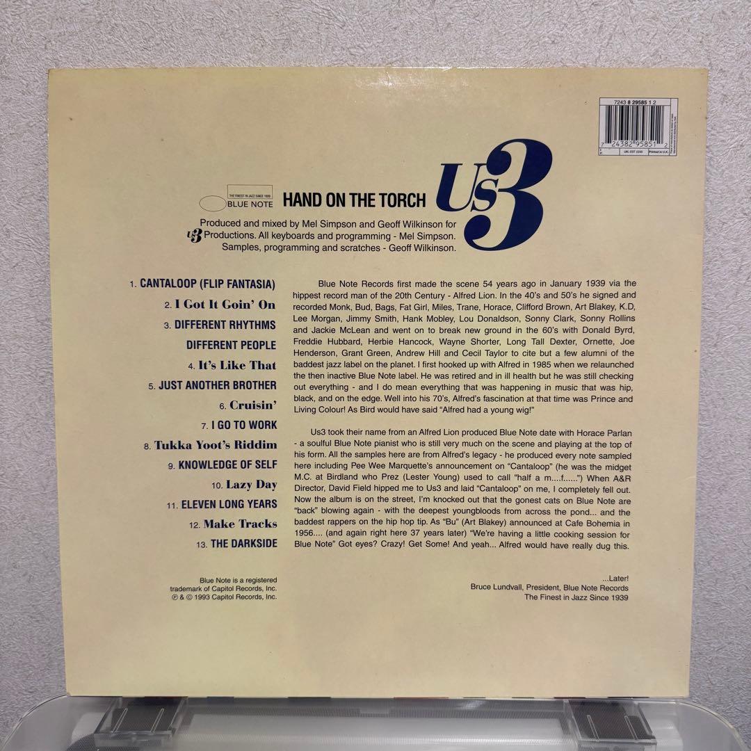 US3 / HAND ON THE TORCH UKオリジナル盤レコード