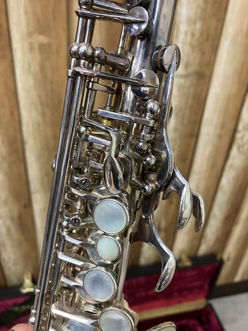 ソプラノサックスSelmer SeriesIII シルバープレート　49万番台