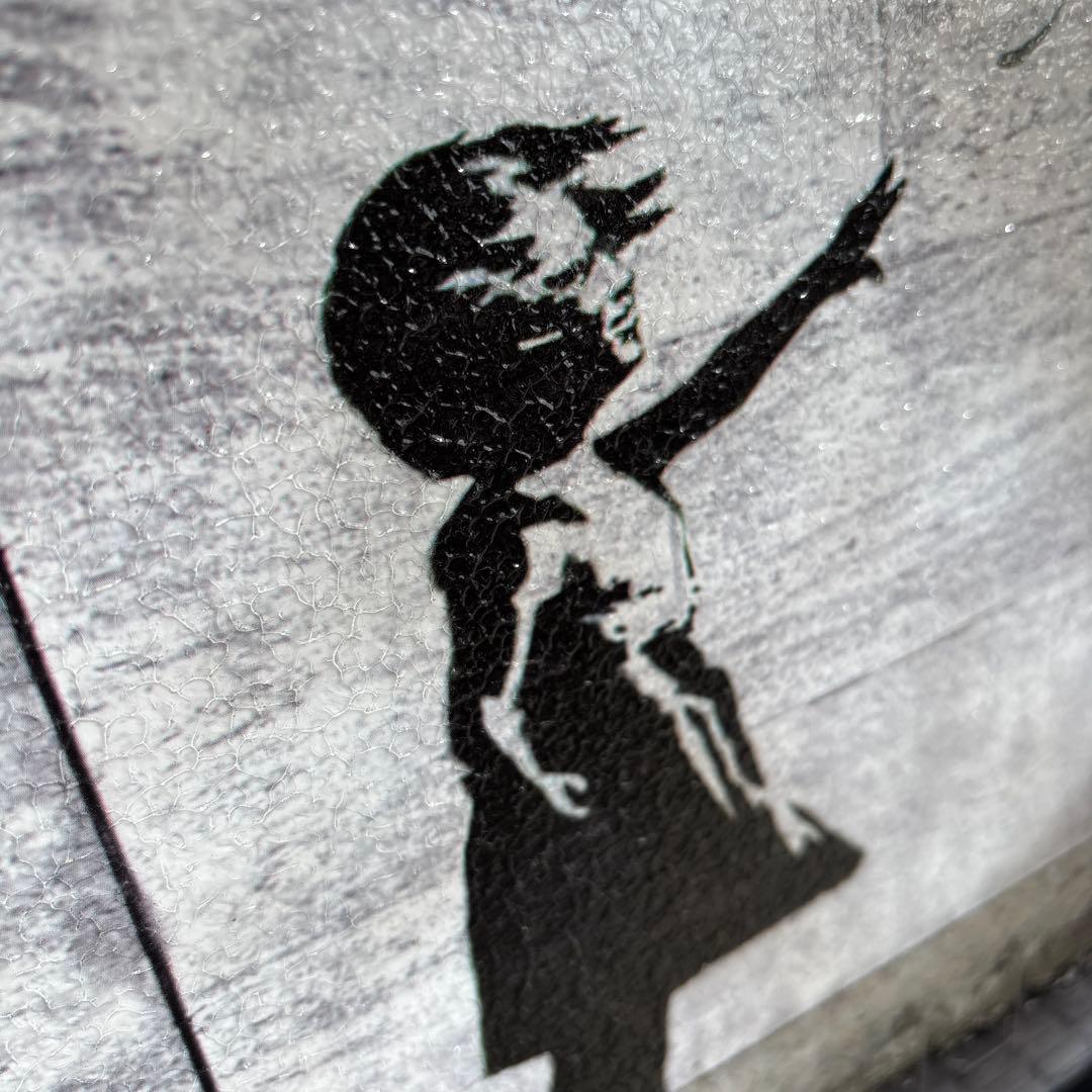 バンクシー　アートポスター　赤い風船