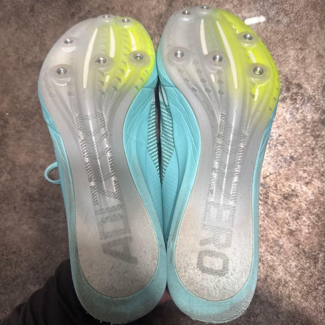 【美品】アディゼロ　フィネス　短距離スパイク　27.0cm