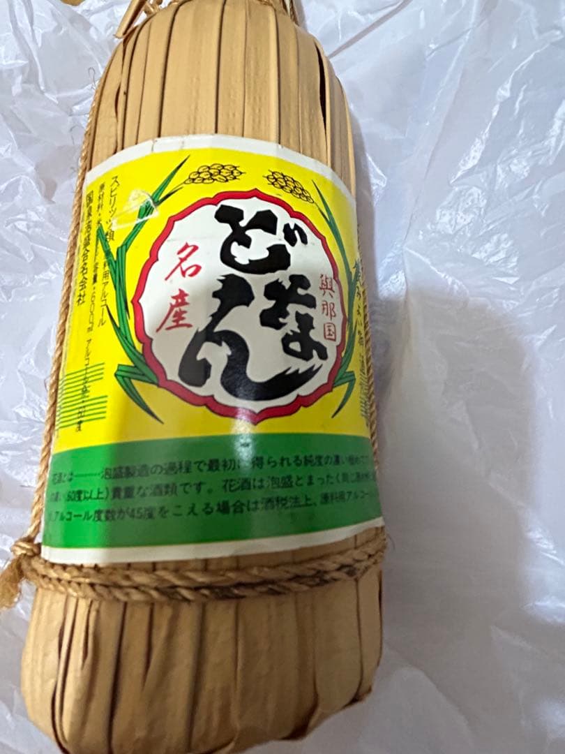 泡盛古酒　どなん６０度花酒　瓶熟成