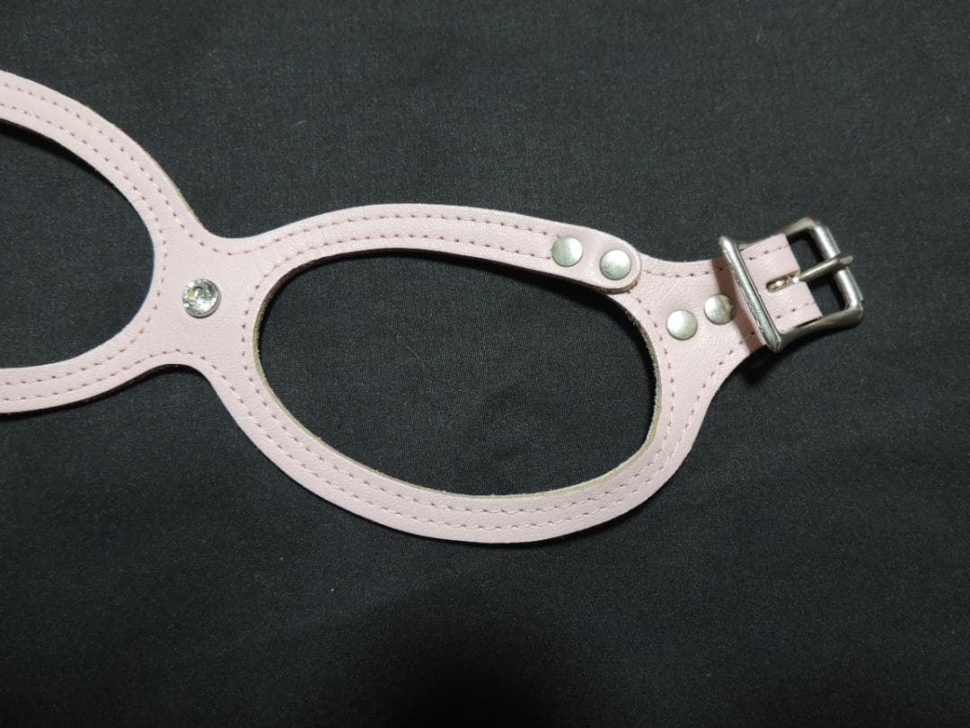超美品　Buddy Belts バディベルト　ピンク　ストーン付ハーネス　3.5