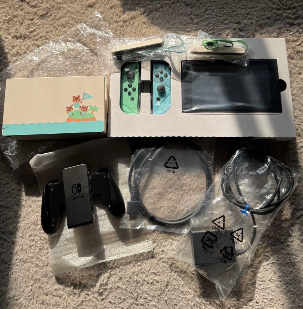 Nintendo Switch あつまれ どうぶつの森デザイン 本体