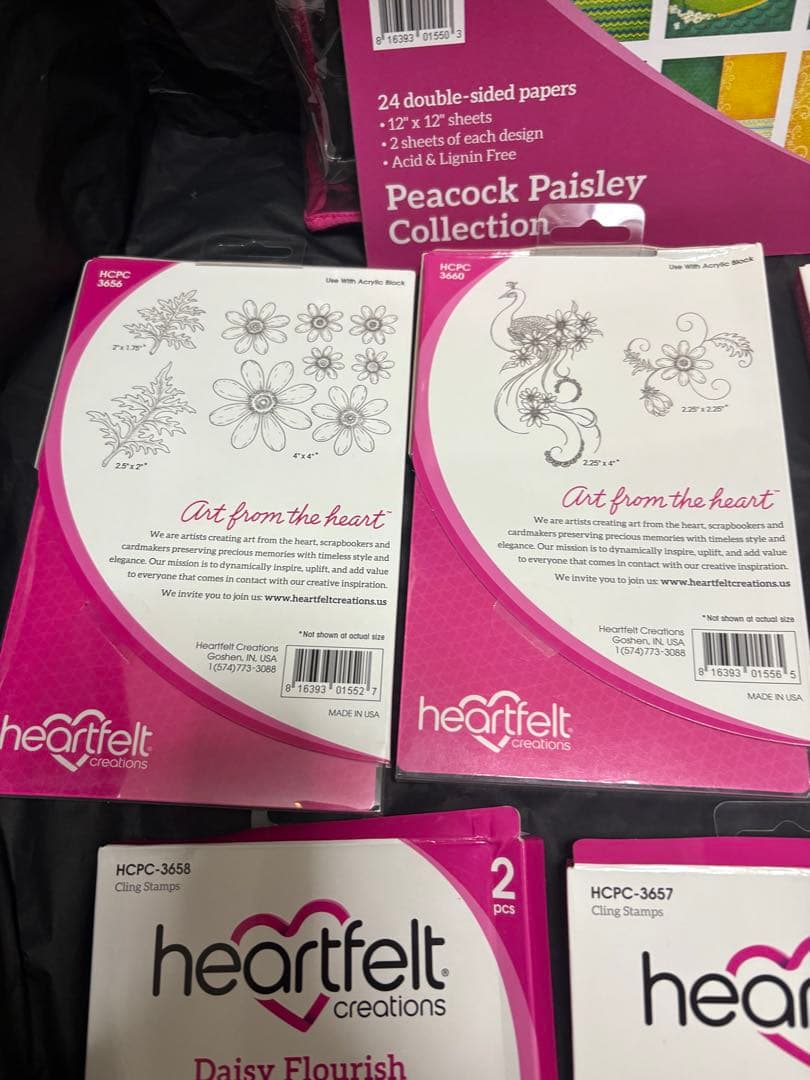 HC-14 heartfelt Peacock 未使用