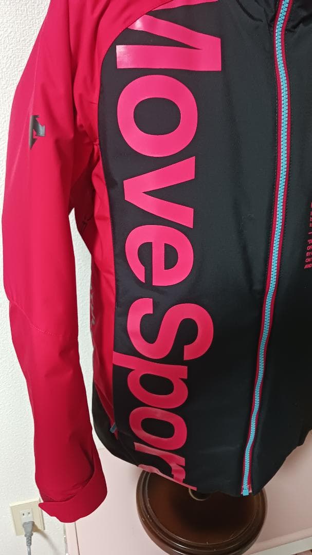 DESCENTE MoveSport ボード スキーウェア 赤/黒 メンズ L