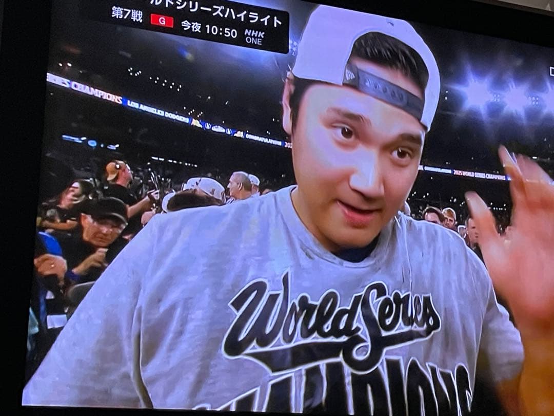 【新品未使用】ドジャース　2025 ワールドチャンピオン　キャップ　全選手着用