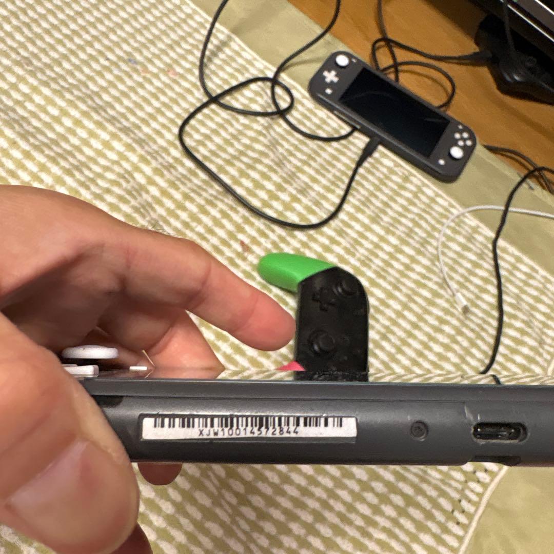 Nintendo Switch Lite グレー　一部難あり　その2