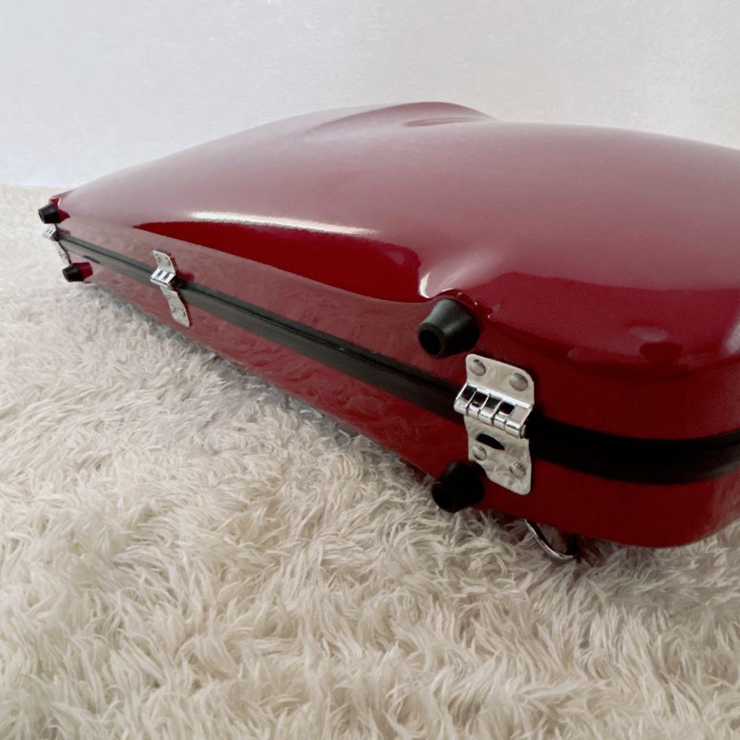 【美品】SHINY CASE J.W.EASTMAN アルトサックス用 レッド