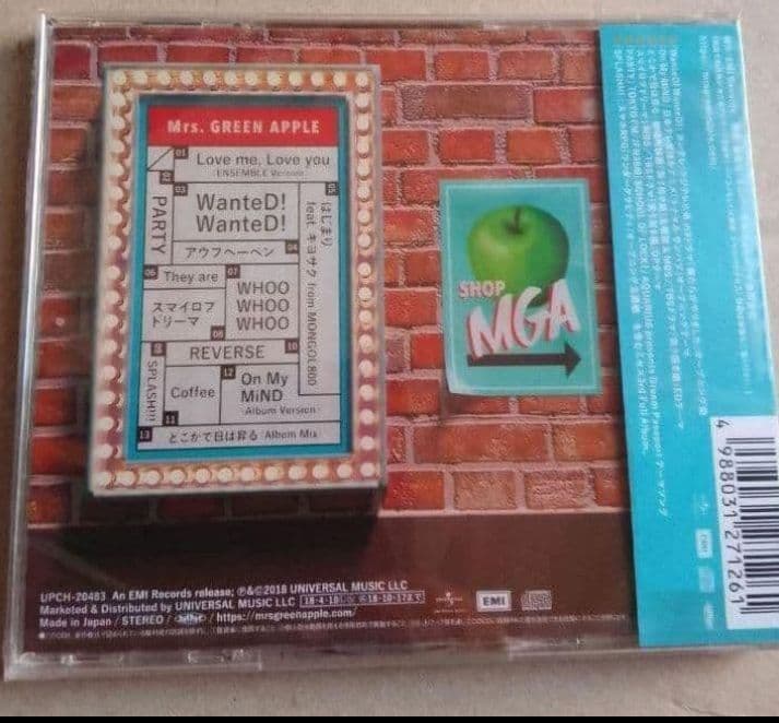 新品未開封 Mrs.GREEN APPLE CD 3作品