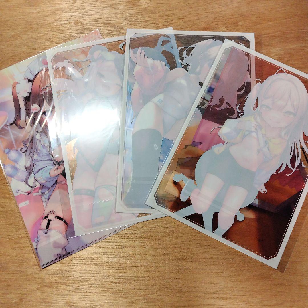 へんりいだ　クリアポスター　Wチャンスクリアファイルセット