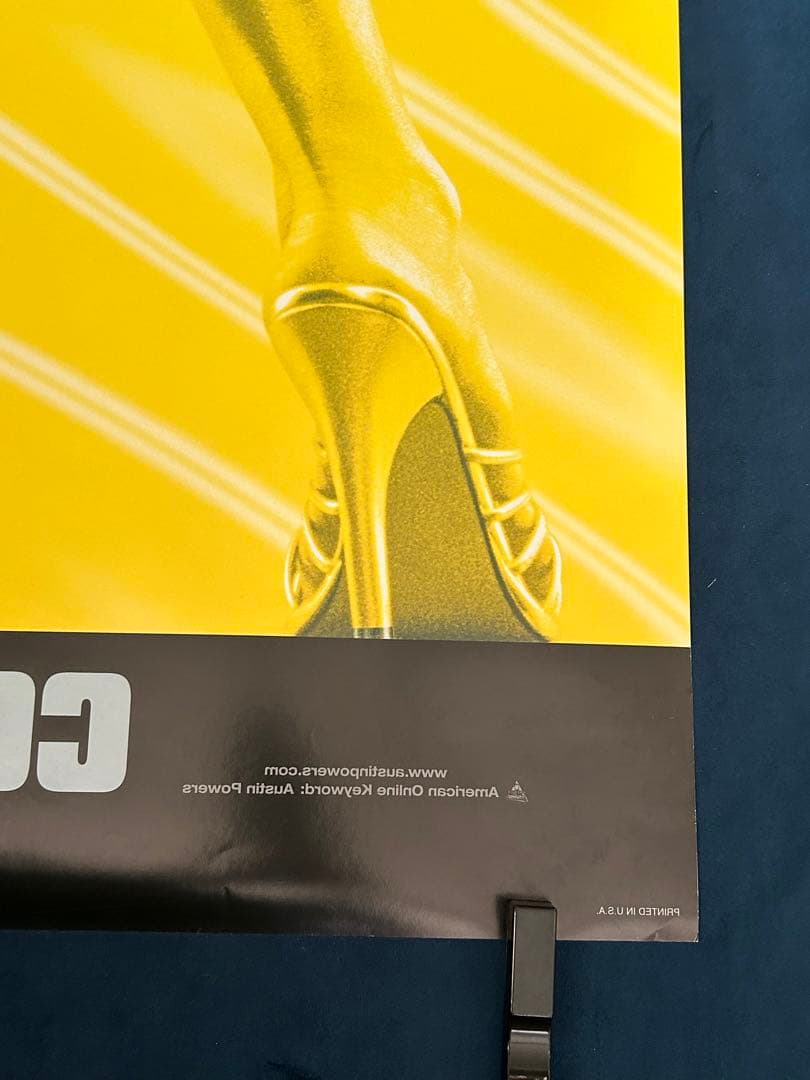 オースティン・パワーズ　ゴールドメンバー　USオリジナル映画ポスター