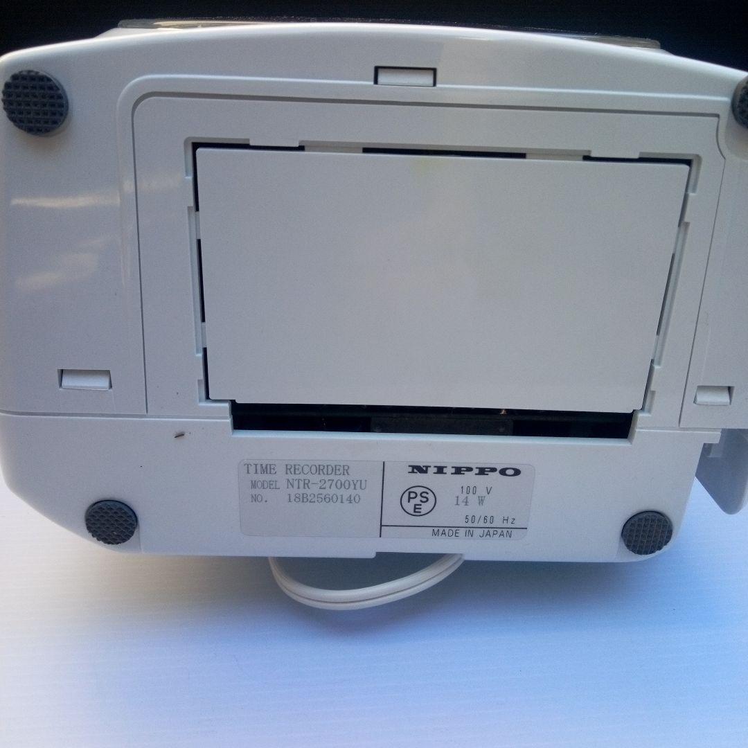 NIPPO NTR-2700 電子タイムレコーダー