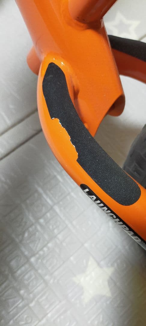 ストライダー　STRIDER　オレンジ/イエロー　オマケ収納袋セット付き