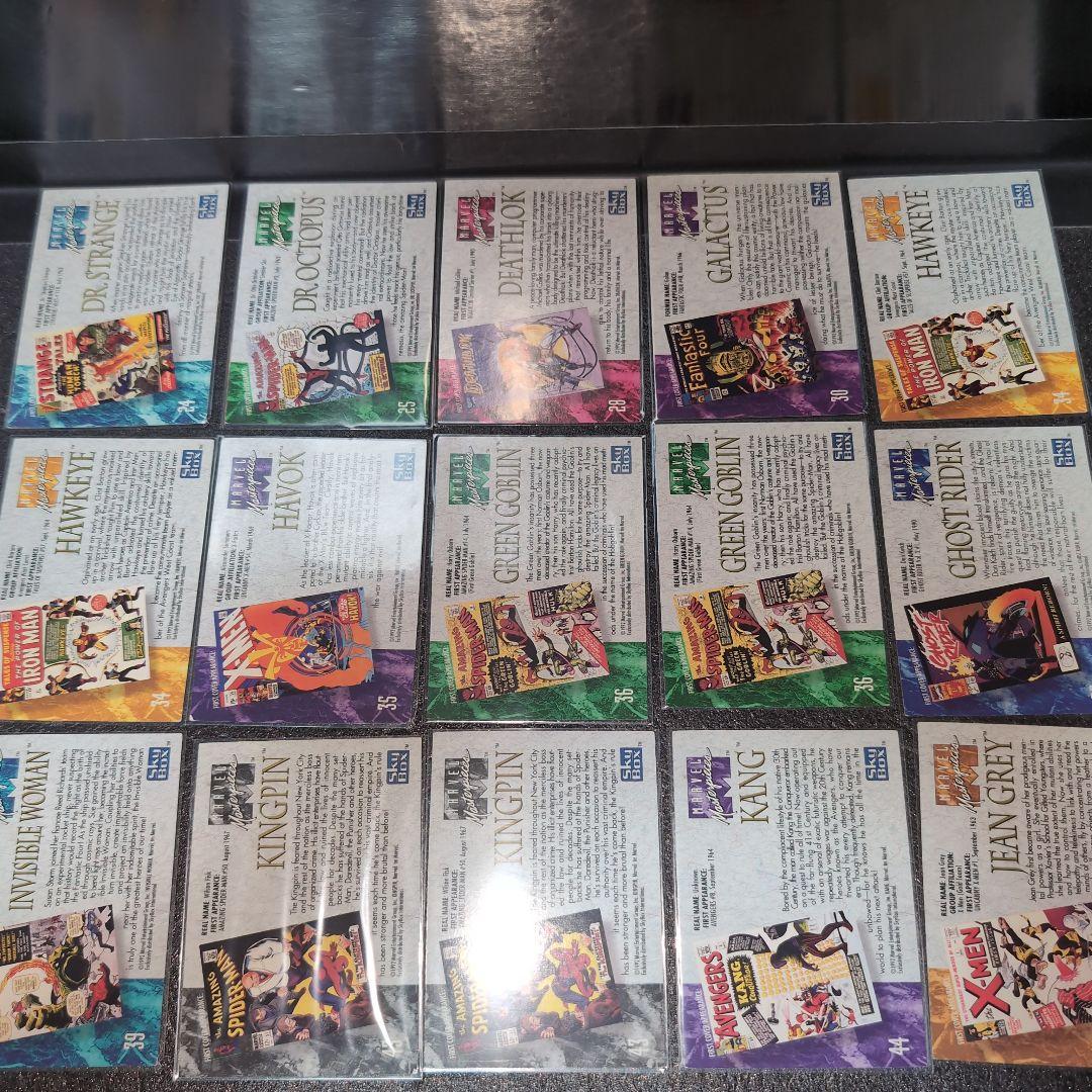 MARVEL トレーディングカード まとめ メルカリ便