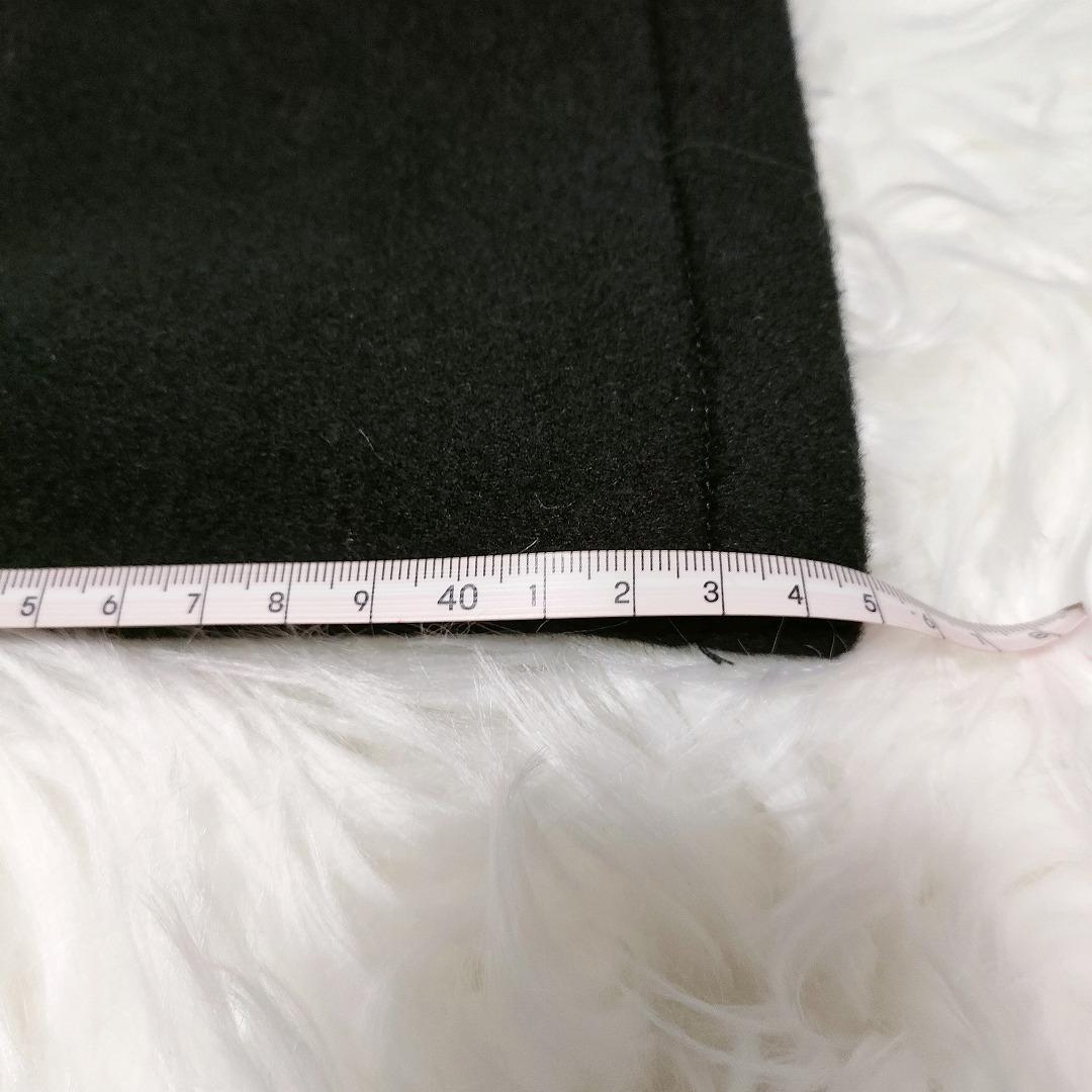 未使用☆和田颯 how Melton Coat Black 002 Da-iCE