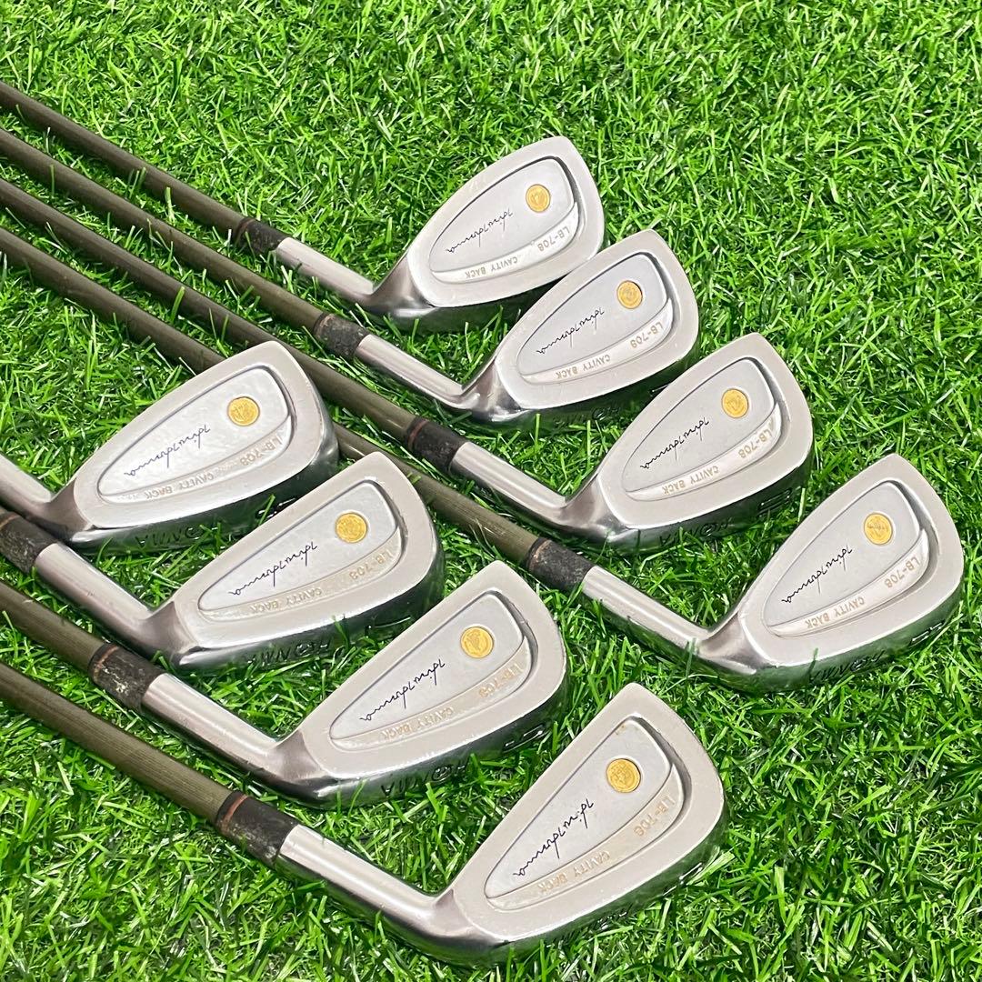 最高級 名器 ホンマ 金モグラ 4星 4S GP LB-708 アイアン 8本