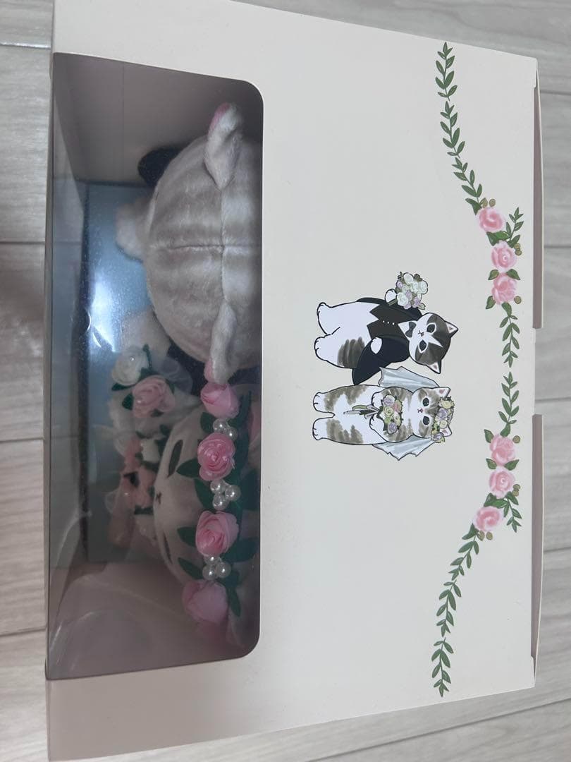 新品未使用 mofusand ウェディングぬいぐるみセット完全受注品