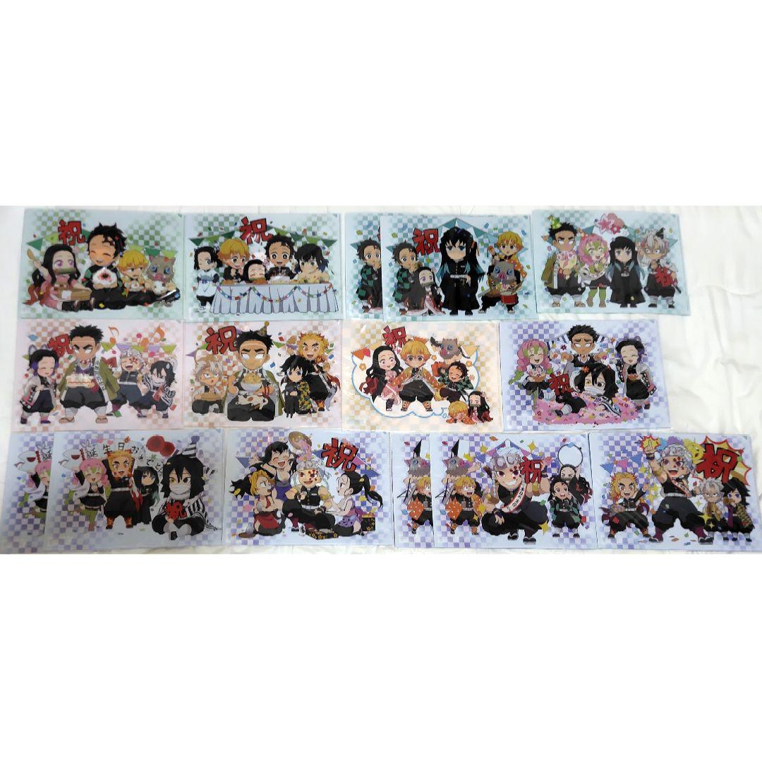 鬼滅の刃　バースデー　クリアファイル　カフェ　煉獄　義勇　実弥　無一郎　蜜璃