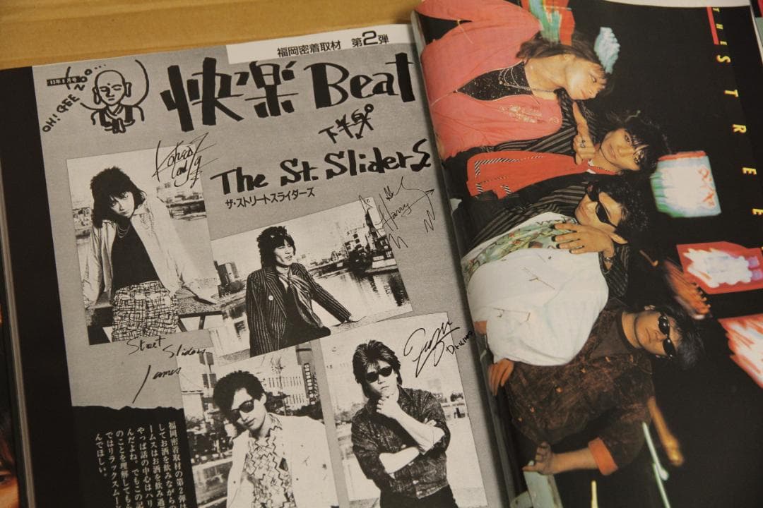 【希少美品】THE STREET SLIDERS FILE 「タイケリ」付属