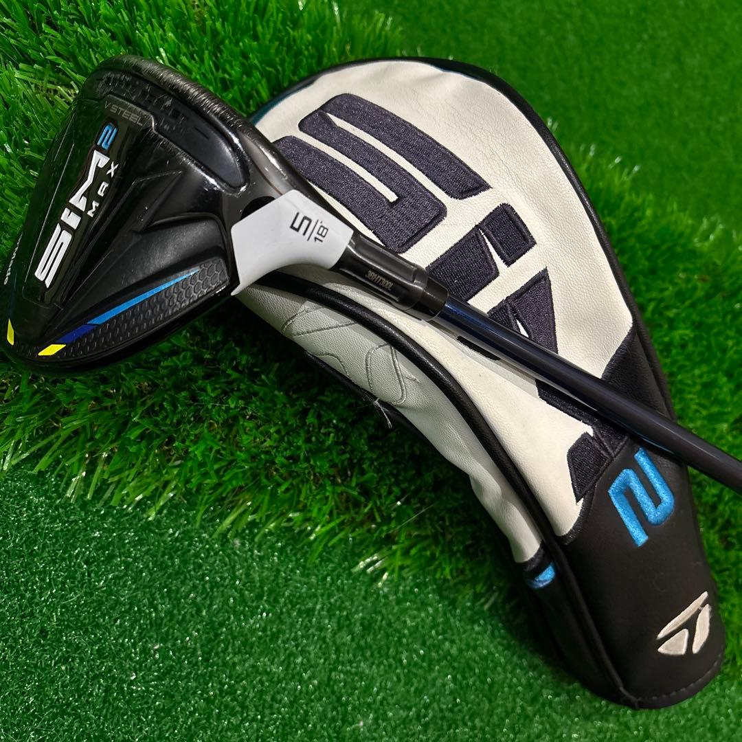 TaylorMade SIM2 MAX フェアウェイウッド　５Ｗ/18