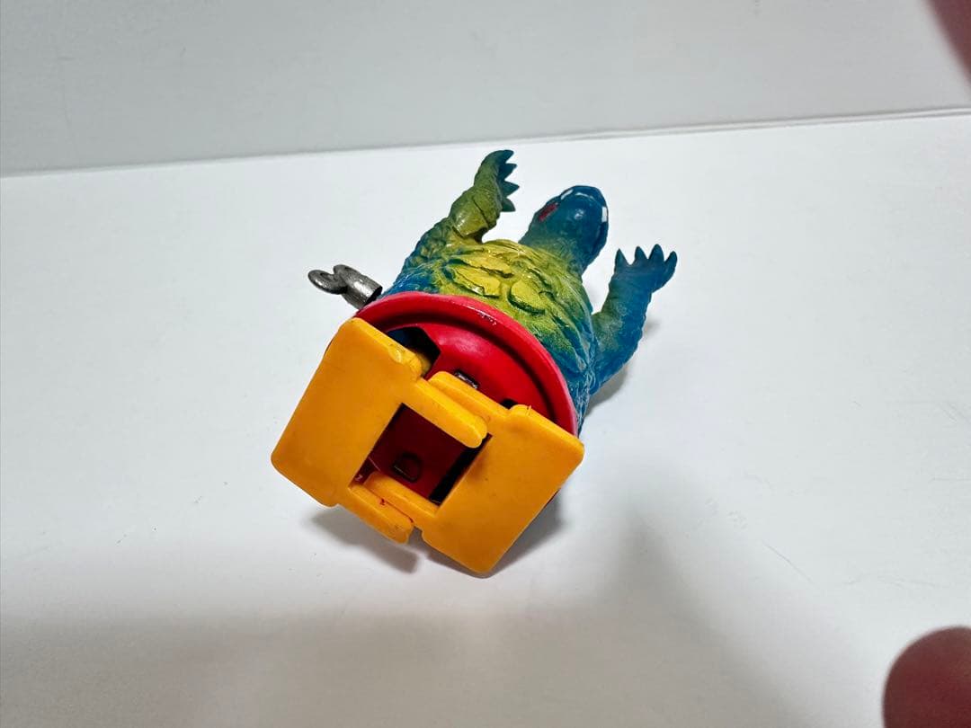 当時物 アーストロン ゼンマイ歩行 トコトコ ソフビ 怪獣