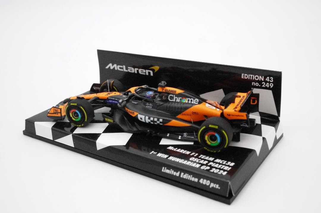 aruimakat1/43 マクラーレン MCL38 初優勝ピアストリ