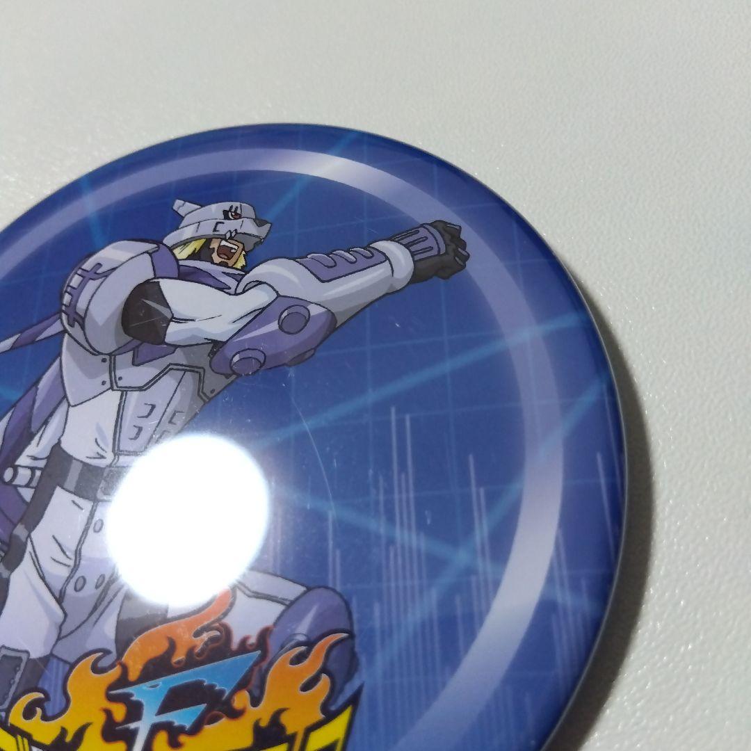 【デジモン】ヴォルフモン 20周年 カラ鉄 コラボ トレーディングでか缶バッジ