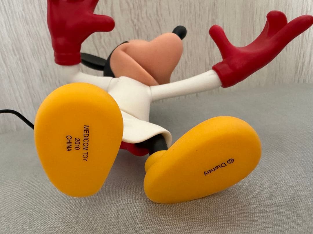 ディズニー　VCD MICKEY MOUSE 科学者　ミッキー フィギュア