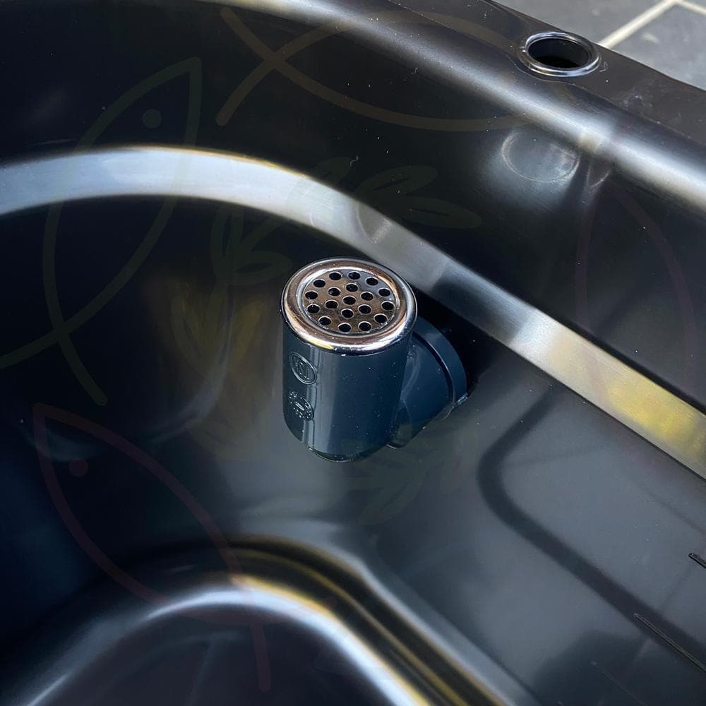 オーバーフロー対策部品x50セット メダカ飼育ケース 金魚容器 タライ トロ舟