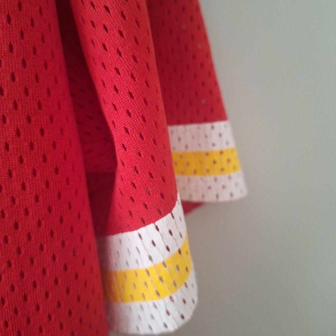 希少 90s USA製 NFL チーフス ジョー・モンタナ ジャージ L 赤