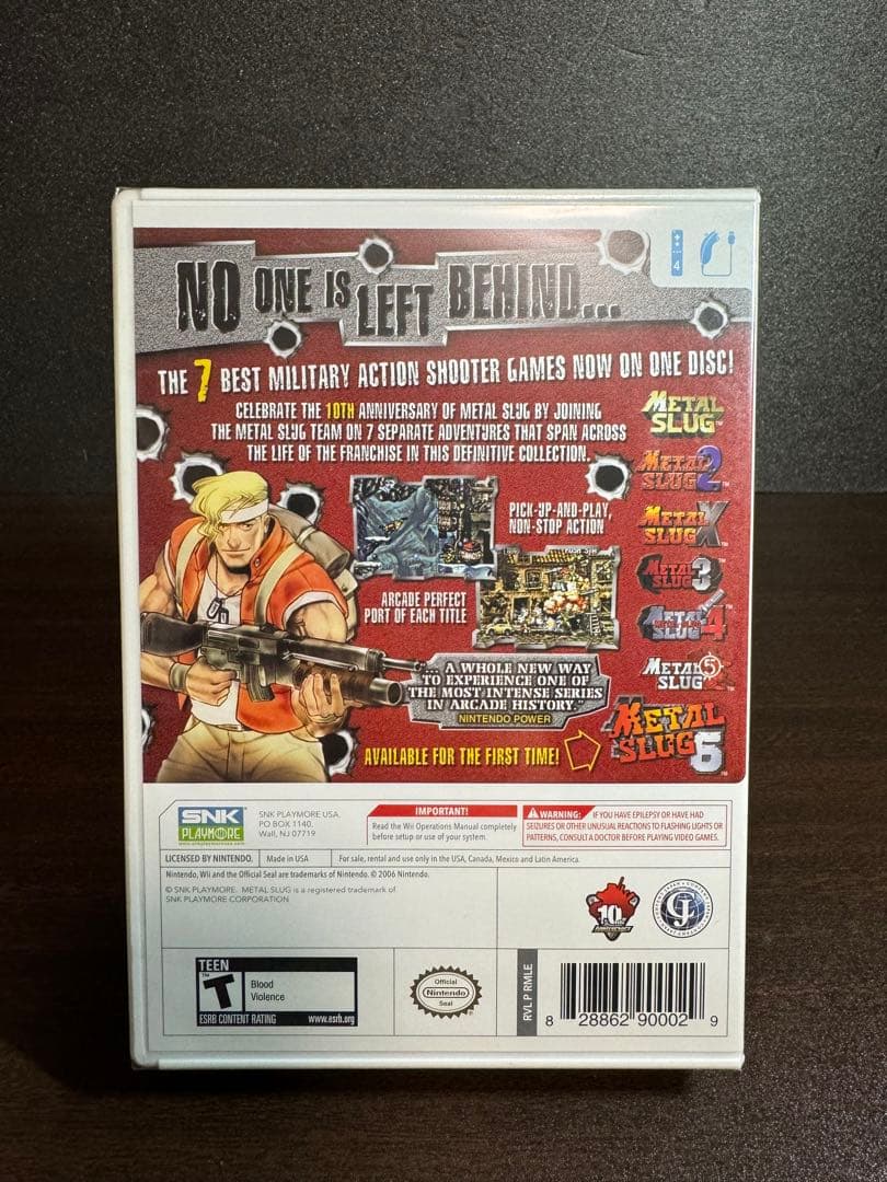 【Ｗii北米版】l Slug Anthology　未開封品