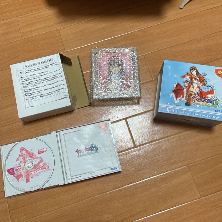 DC サクラ大戦１〜３　メモリアルパック　ドリームキャスト