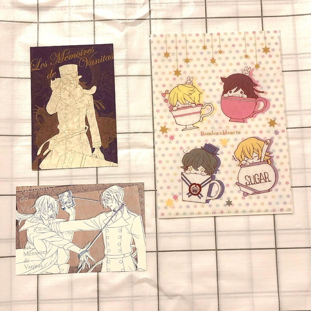 アニぱら パンヴァニカフェ コースター ポスカ クリアファイル他