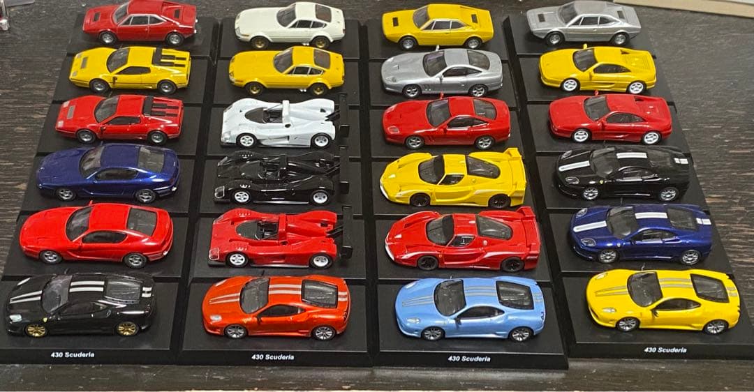 京商　フェラーリ６　24台セット　シークレットあり