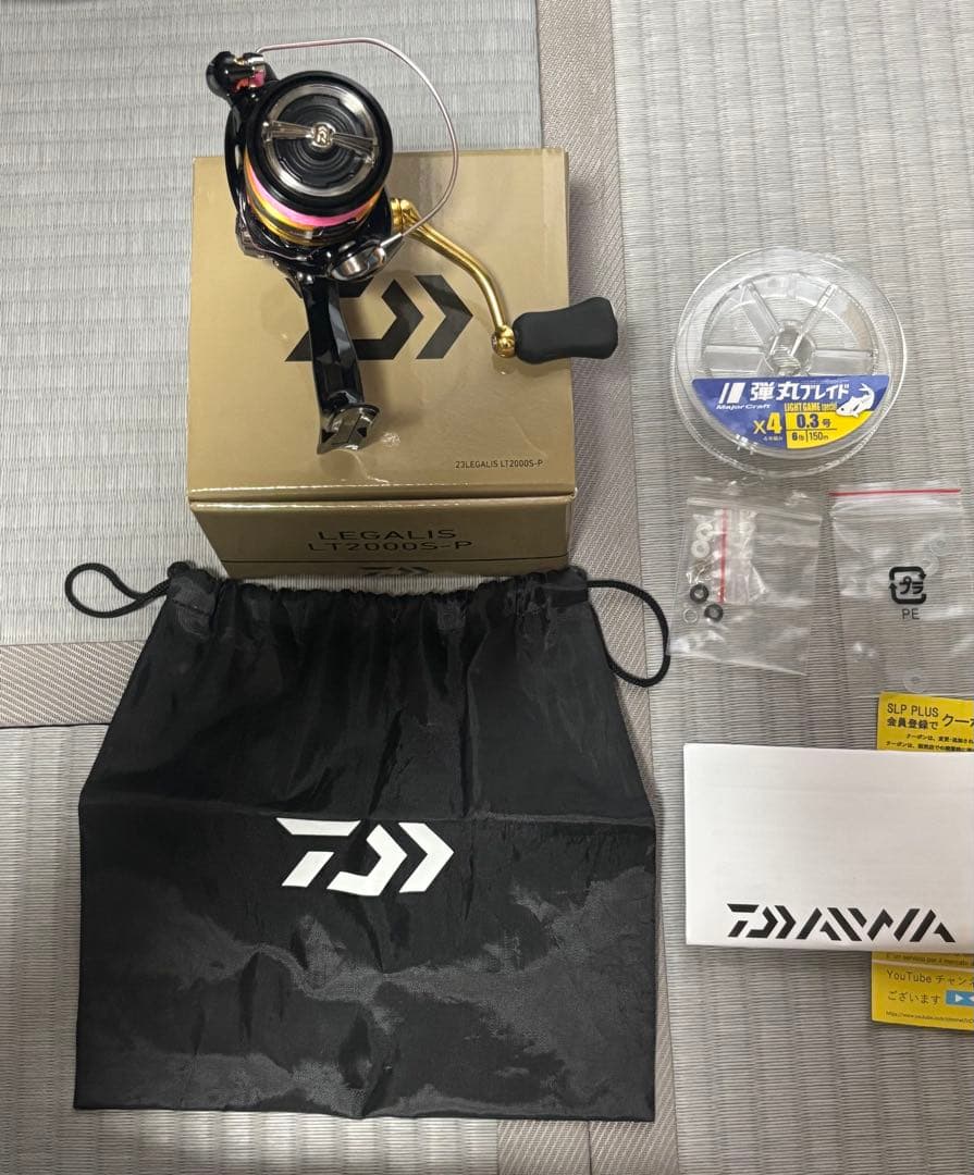 ダイワ 23レガリスLT2000S-P ラインローラー・ハンドルBB追加