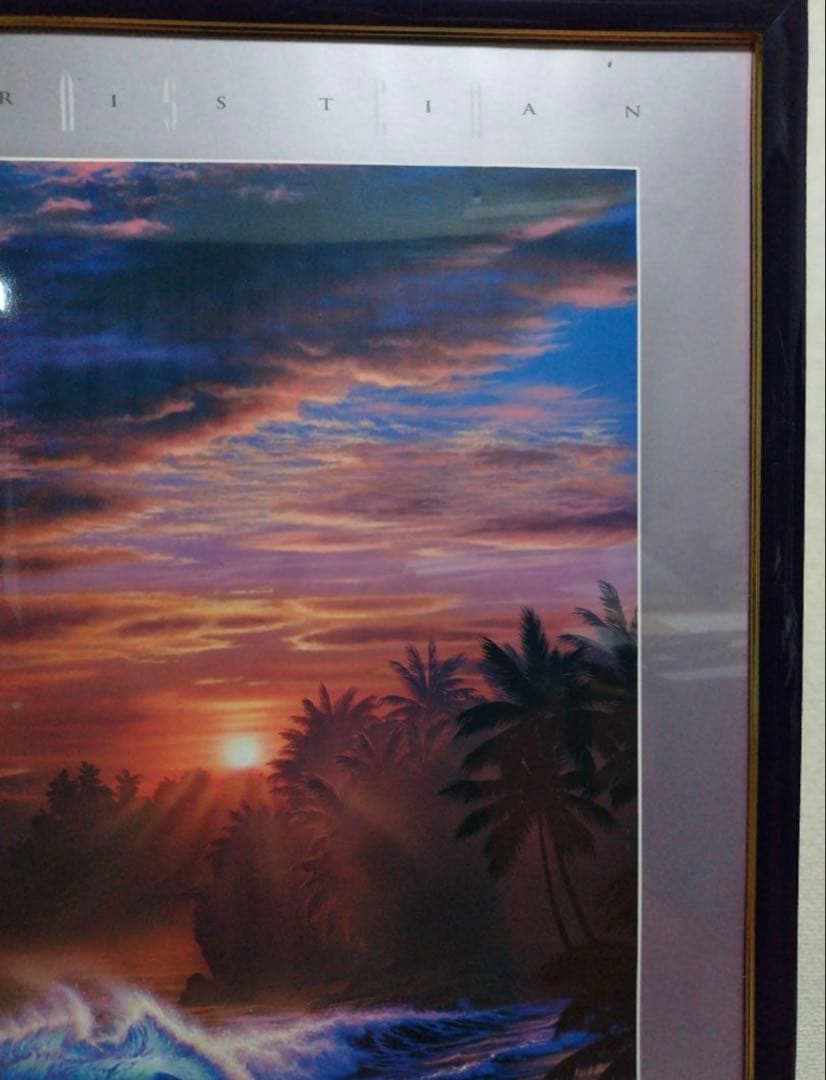 クリスチャンラッセンのゴールデンモーメント額縁