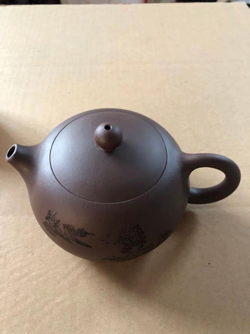 宜興紫砂 朱泥急須 煎茶道具 唐物　急須　茶道具