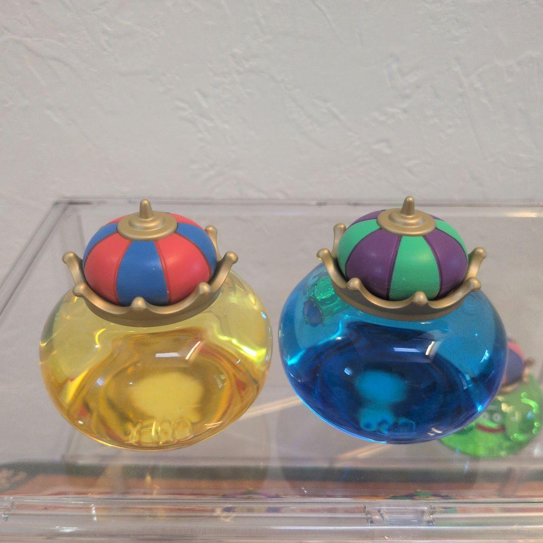 オ*ン様 ドラゴンクエスト ビッグクリアフィギュア　キングスライム系コンプ まと