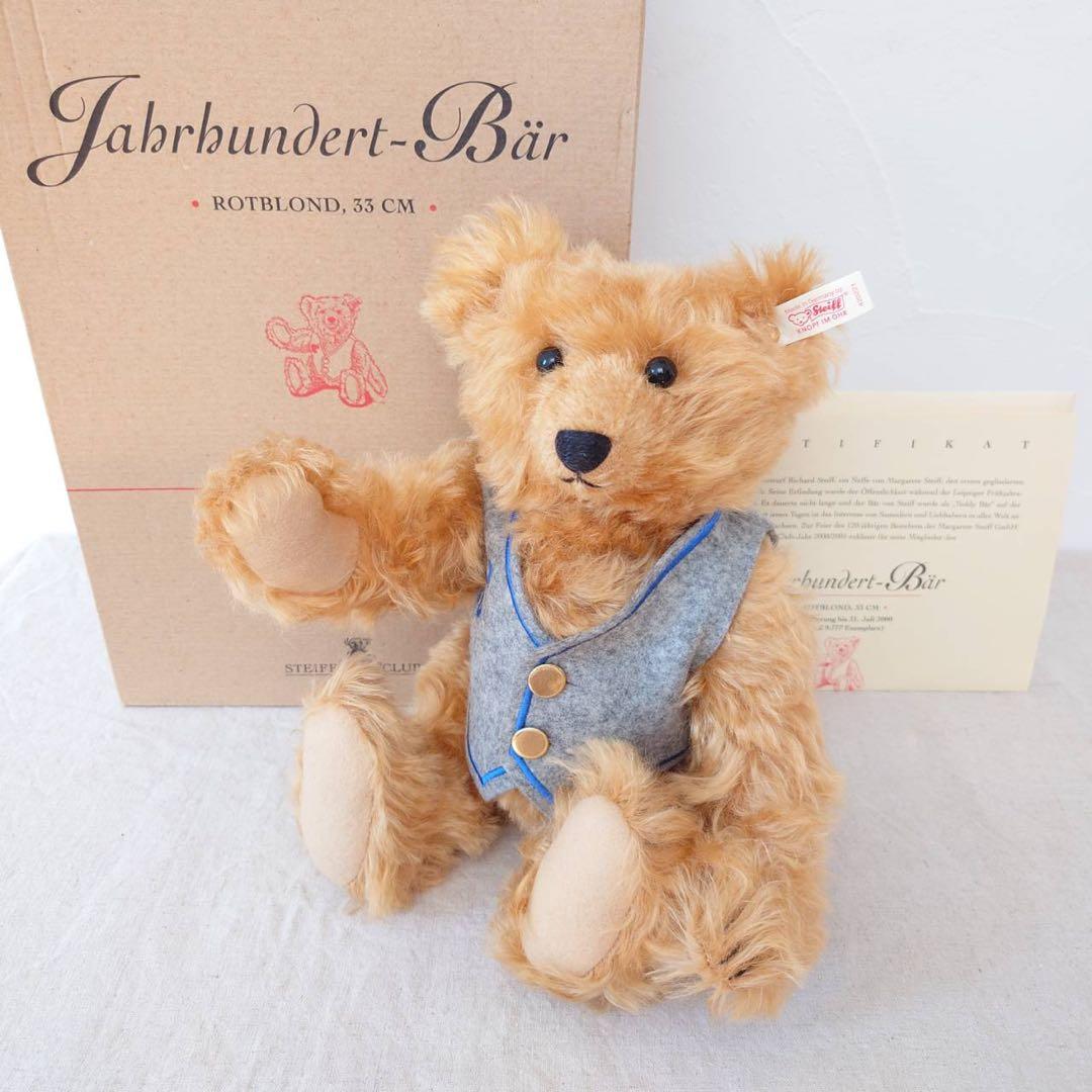 限定品❗️Steiff シュタイフ　クラブエディション センチュリー テディベア