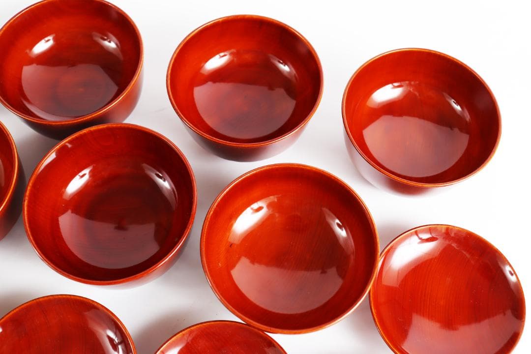 春慶塗 吸物椀 七客 木製漆器 懐石料亭