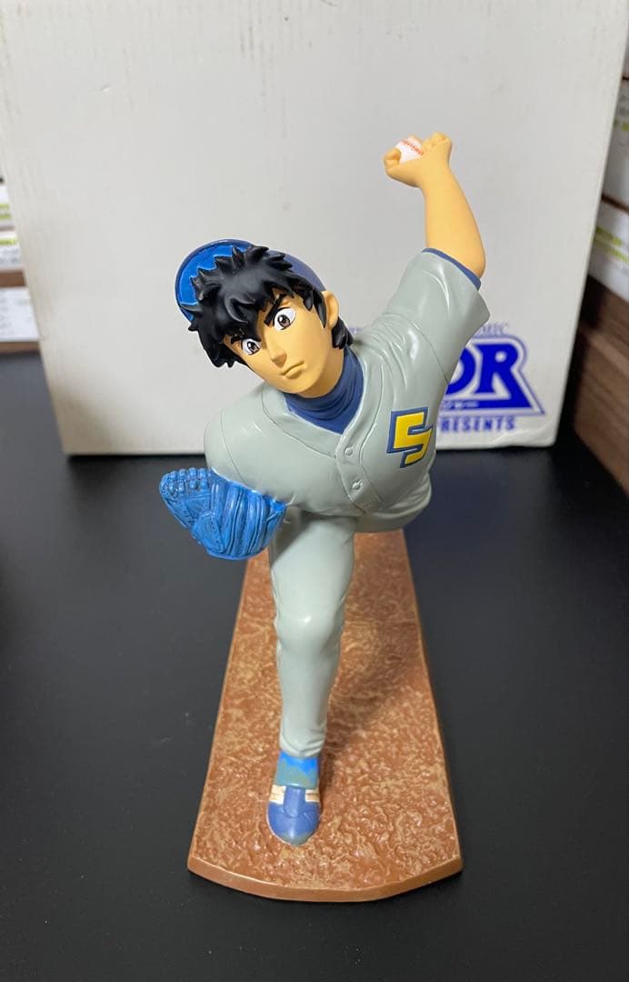 250個　MAJOR メジャー　満田拓也直筆サイン&No入　フィギュア　茂野吾郎