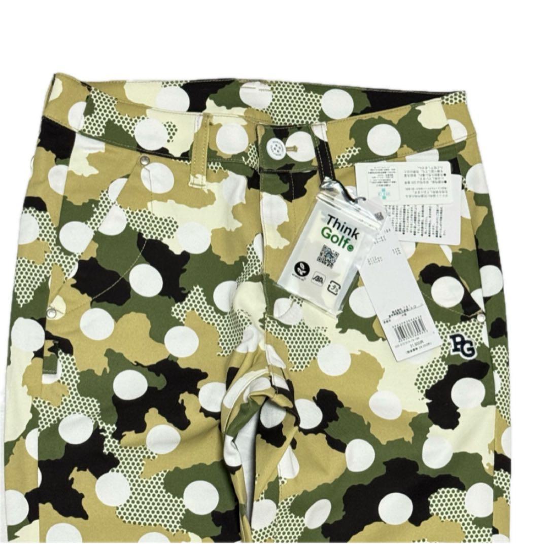 新品タグ付 パーリーゲイツ 22年 ドット迷彩柄 ゴルフパンツ 0サイズ