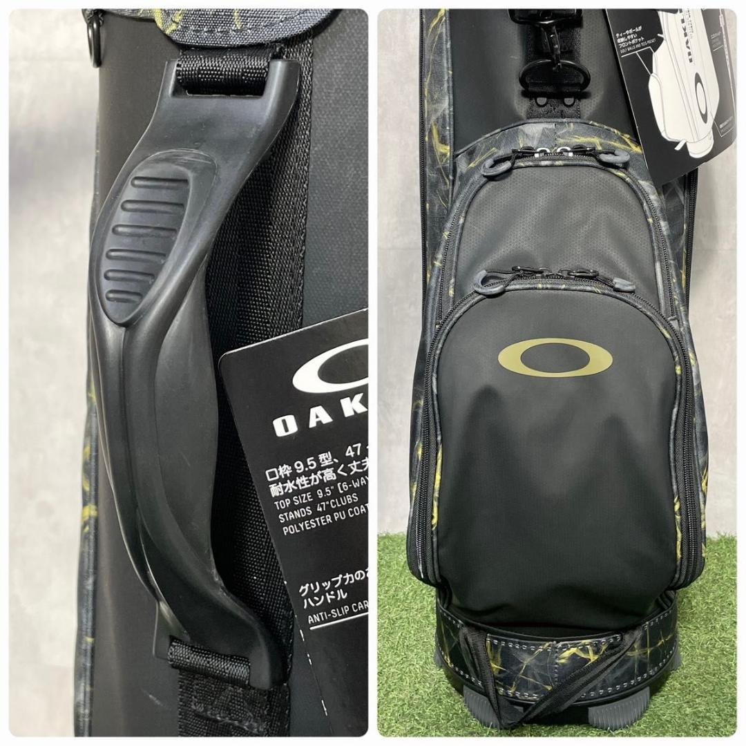 【新品】OAKLEY オークリー キャディバッグ ゴルフバッグ カモフラ柄 迷彩