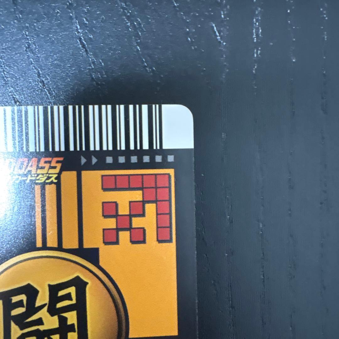 ドラゴンボールデータカードダス　トランクス　少年期